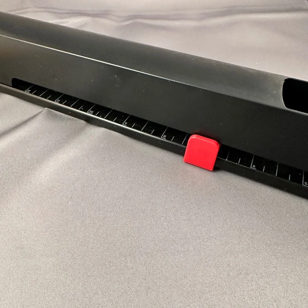 TRU RED Long Reach Stapler Black‎ 12 Inch Throat 20 Sheet Capacity TR58488